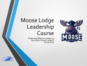 Course intro screen