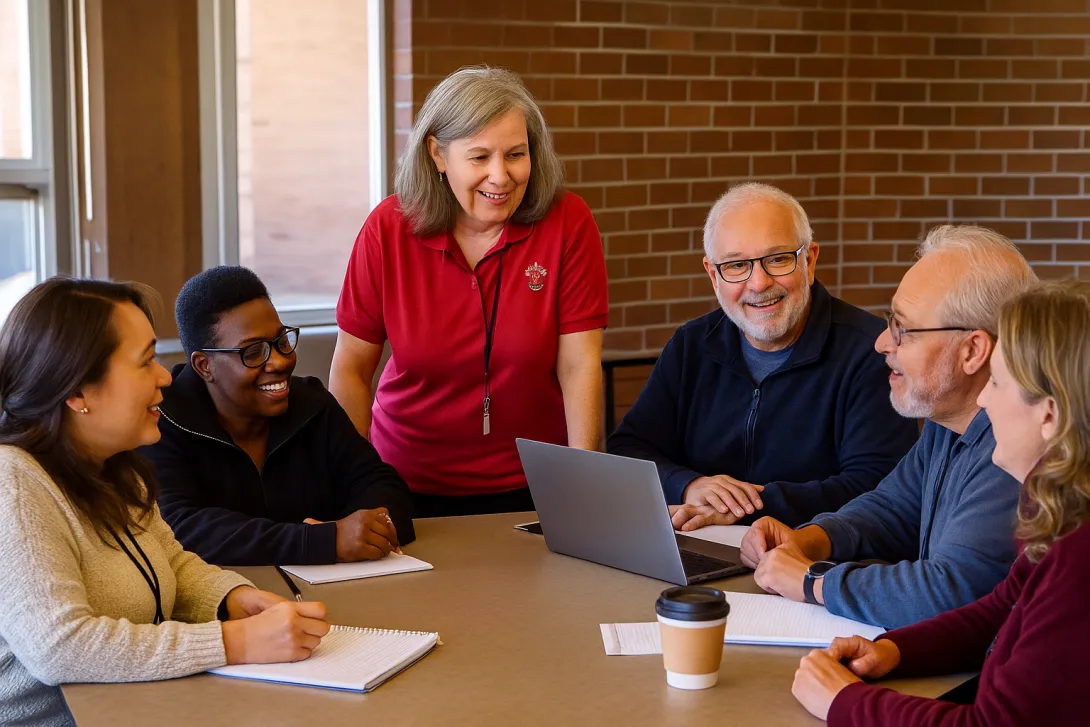 People collaborating